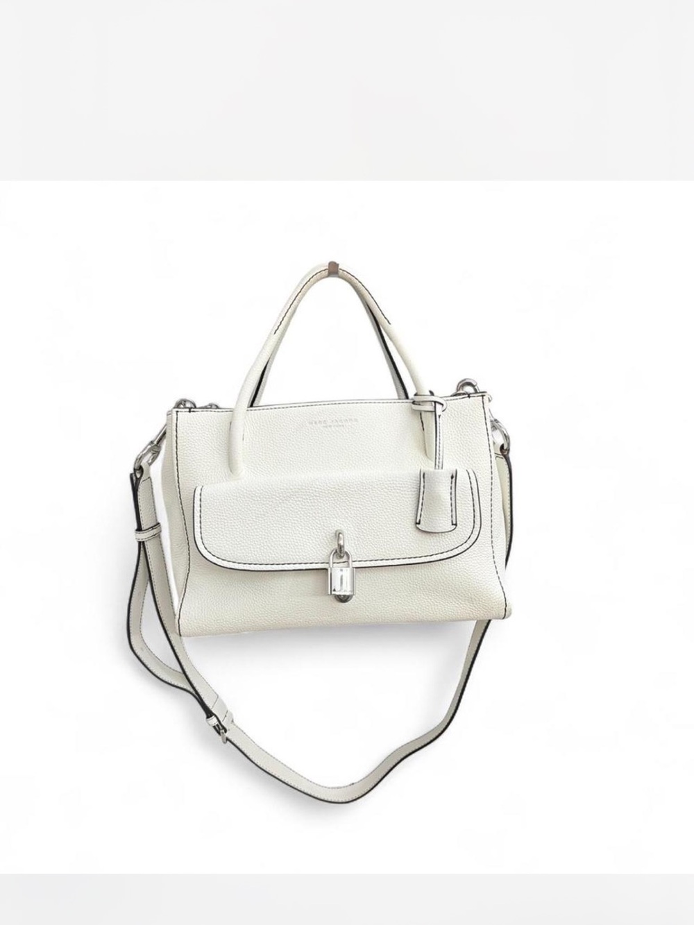 Marc Jacobs  Satchel Handbag in White